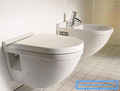 Hengende toalett og bidet Hengende toalett og bidet
