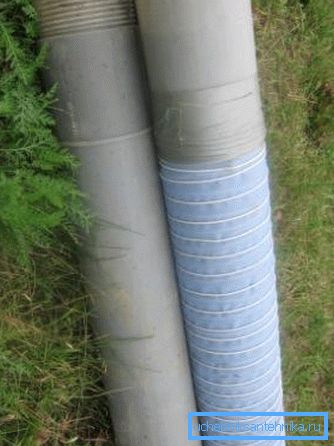 Polymermateriale er perfekt hvis filterrøret er laget av plast Polymermateriale er perfekt hvis filterrøret er laget av plast
