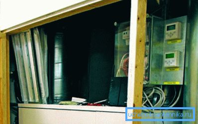 Eksempel på arrangement av ventilasjonskammeret Eksempel på arrangement av ventilasjonskammeret