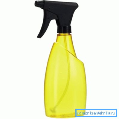 Et eksempel på en egnet spray Et eksempel på en egnet spray