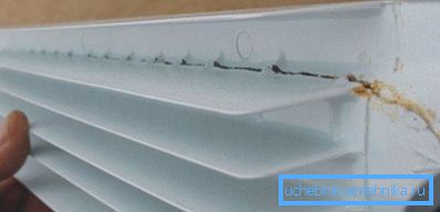 Et eksempel på å bryte en ny aluminium radiator Et eksempel på å bryte en ny aluminium radiator
