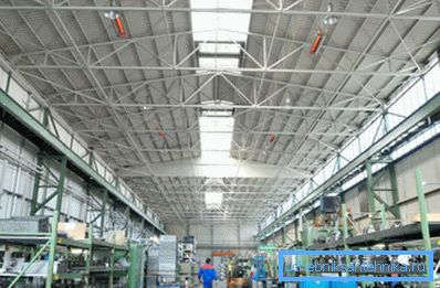 Radiant industriell lageroppvarming Radiant industriell lageroppvarming