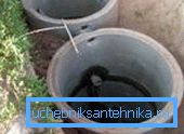 Hjemmelaget betong ring septiktank Hjemmelaget betong ring septiktank