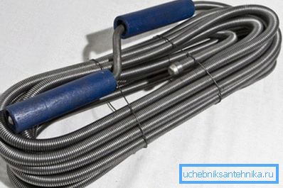 Sanitær kabel med håndtak Sanitær kabel med håndtak