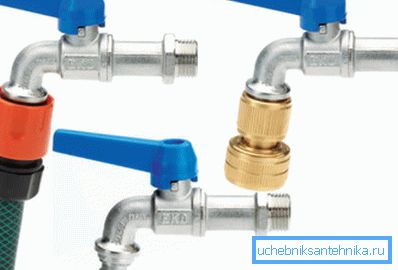 Kuleventiler for vanning. Kuleventiler for vanning.