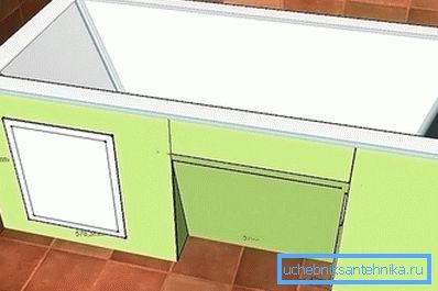 Skjerm installasjonsdiagram Skjerm installasjonsdiagram