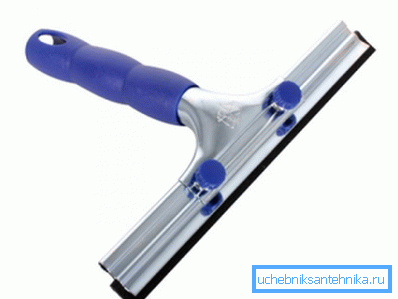 Skrape for vasking av glassflater Skrape for vasking av glassflater