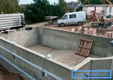 Betongbassengkonstruksjon Betongbassengkonstruksjon