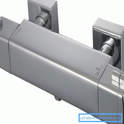 Moderne kran, utstyrt med termostat Moderne kran, utstyrt med termostat