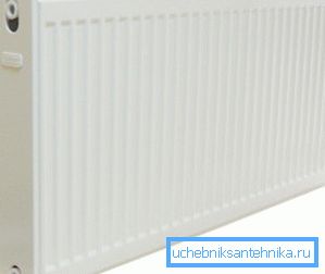 Stålpanel radiator På bildet - stålpanel radiator