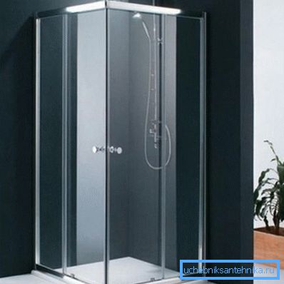 Glass dusjkabinett 90x90 uten panne Glass dusjkabinett 90x90 uten panne
