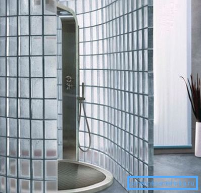 Den stilige beskyttende designen fra glassblokker