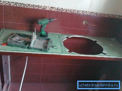 Countertop vask Countertop vask