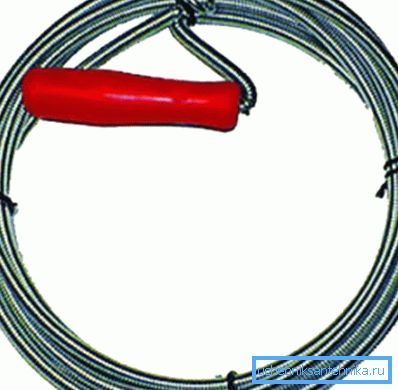 Kabel for rensing av kloakk