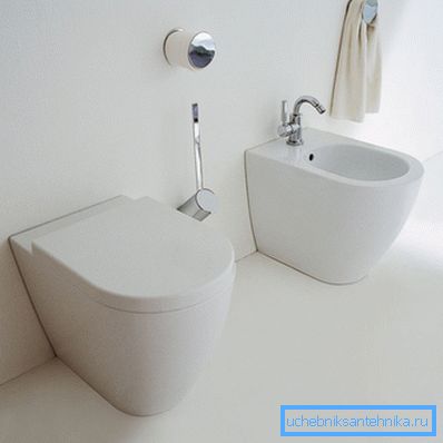 Toalett uten cistern Toalett uten cistern
