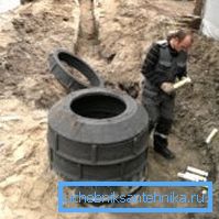 Installasjon av brønnen Installasjon av brønnen