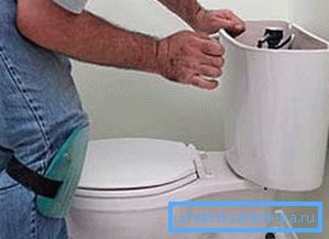 Installere en spyle cistern Installere en spyle cistern