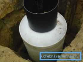 Caisson på plass Caisson på plass
