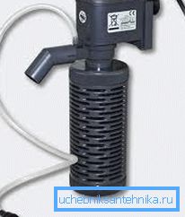 Alternativ nedsenkbar akvariumpumpe.