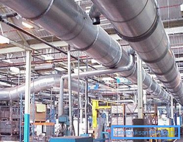 Ventilasjonssystemet er valgt ut fra produksjonsbetingelsene. Ventilasjonssystemet er valgt ut fra produksjonsbetingelsene.