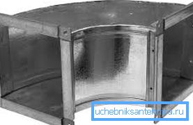 Ventilasjonsuttak 90 grader med flenstilkoblingstype Ventilasjonsuttak 90 grader med flenstilkoblingstype