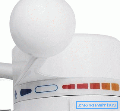 Utseende til temperaturkontrolleren installert på lignende konstruksjoner Utseende til temperaturkontrolleren installert på lignende konstruksjoner