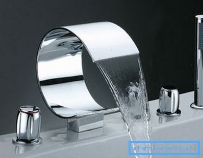 Mortise trykk fossen på badet Mortise trykk fossen på badet