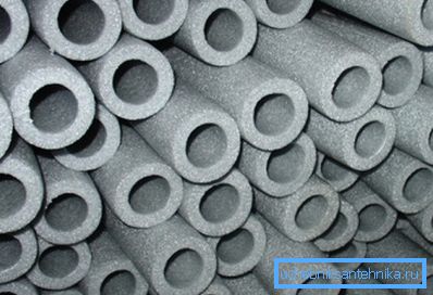 Polyetylenskum - et utmerket materiale for å beskytte rør Polyetylenskum - et utmerket materiale for å beskytte rør