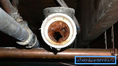 En blokkering i kloakkene tillater ikke at systemet fungerer normalt. En blokkering i kloakkene tillater ikke at systemet fungerer normalt.