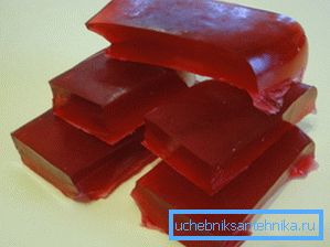 Gelatinøse tabletter er klare til bruk. Gelatinøse tabletter er klare til bruk.