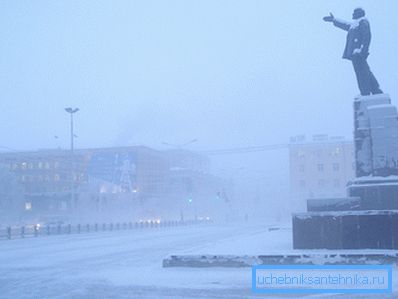 Vinter i Yakutia. Vinter i Yakutia.